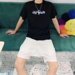 Hypeyourbeast OFF-WHITE Disney Spring X Summer Mickey Arrow Tee Shirt'BLACK' T-Shirts