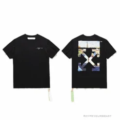 Hypeyourbeast OFF-WHITE Monet Tee Shirt'BLACK'