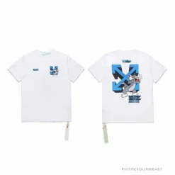 Hypeyourbeast OFF-WHITE Tom And Jerry Loose Tee Shirt'WHITE' T-Shirts