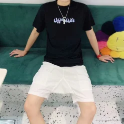 Hypeyourbeast OFF-WHITE Disney Spring X Summer Mickey Arrow Tee Shirt'BLACK' T-Shirts