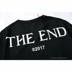 Hypeyourbeast OFF-WHITE CO VIRGIL ABLOH Portrait Tee Shirt "BLACK'