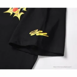 Hypeyourbeast OFF-WHITE Dimensional Arrow Angry Calf Tee Shirt'BLACK'