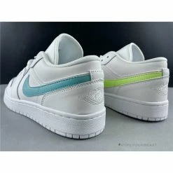 Hypeyourbeast Air Jordan 1 Low'White Multi-Color'