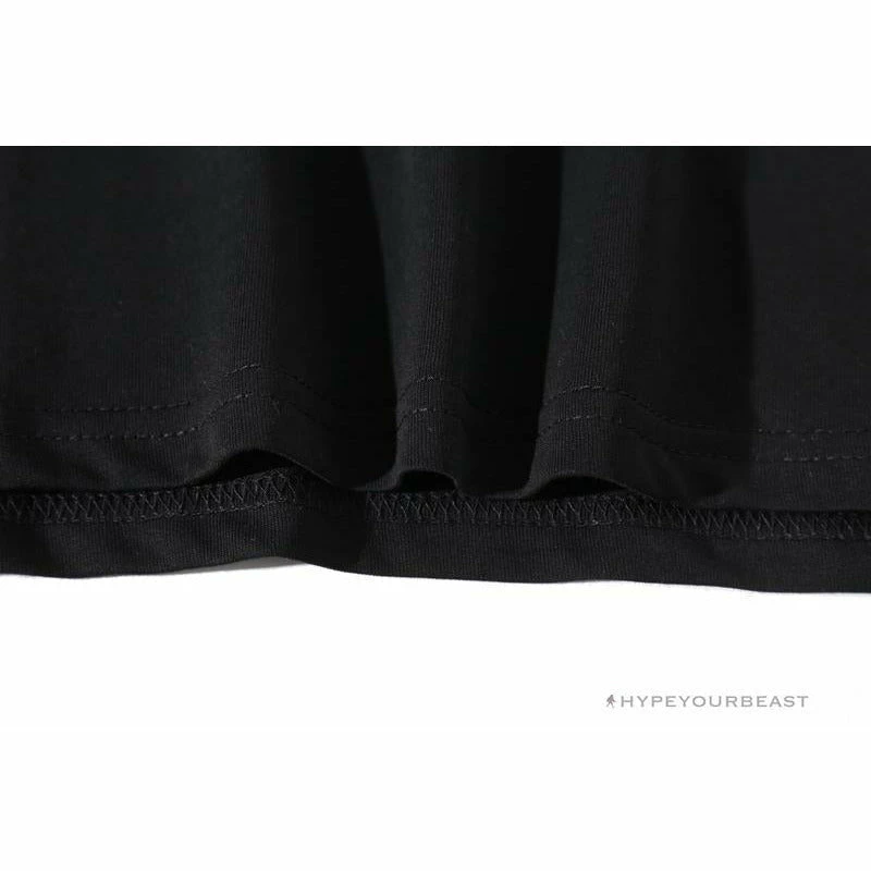 Hypeyourbeast Clothes BAPE Pokémon Co-branded Ape Head Tee Shirt 'BLACK'