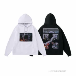 HypeYourBeast Hoodies & Jackets Off White Hoodie Fighter - White