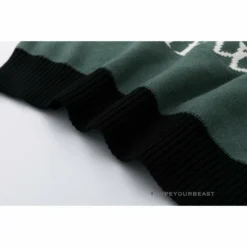 HypeYourBeast Off-White Shirt - Khaki & Green