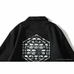 Hypeyourbeast Clothes BAPE X Star Wars Collaboration Windbreaker Jacket'BLACK'