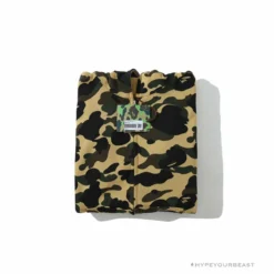 Hypeyourbeast Clothes BAPE Camo Hoodie Shark Head'YELLOW'