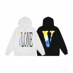 HypeYourBeast Vlone Hoodie Blue Yellow Logo (White)
