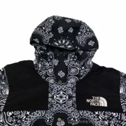 HypeYourBeast Supreme X TNF Bandana Jacket Black Hoodies & Jackets