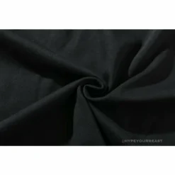 Hypeyourbeast BAPE Messy Letters Upside Down Little Ape Head Tee Shirt'BLACK'