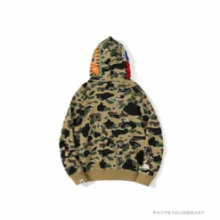 Hypeyourbeast BAPE Shark Head STA Star Camouflage Hoodie'YELLOW' Clothes