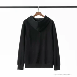 Hypeyourbeast BAPE Classic Ape Head Embroidered Standard Cotton Terry Hoodie'BLACK' Clothes