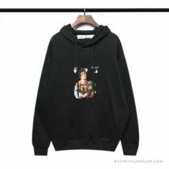 HypeYourBeast Off White Hoodie Black Fruits Hoodies & Jackets