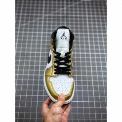 Hypeyourbeast Air Jordan 1 Mid'Metallic Gold'