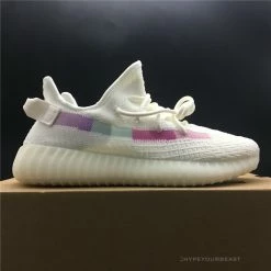 Hypeyourbeast Adidas Yeezy Boost 350 V2 Custom Pink / White