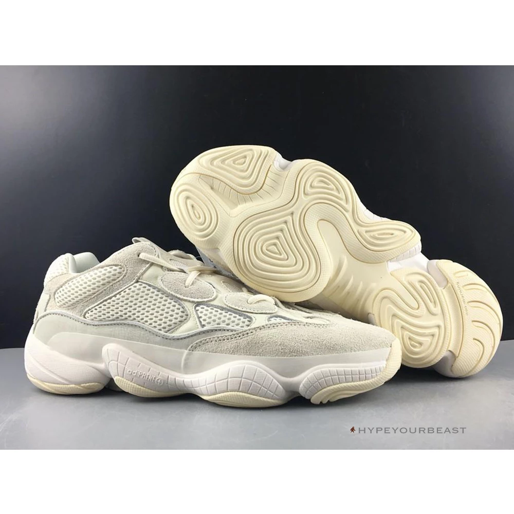 Hypeyourbeast Adidas Yeezy Boost 500 Bone White