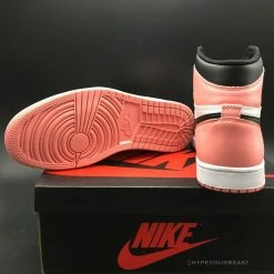 Hypeyourbeast Air Jordan 1 Retro High OG Rust Pink