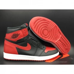 Hypeyourbeast Air Jordan 1 High 'Satin' Banned