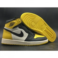 Hypeyourbeast Air Jordan 1 Mid'Yellow Toe'
