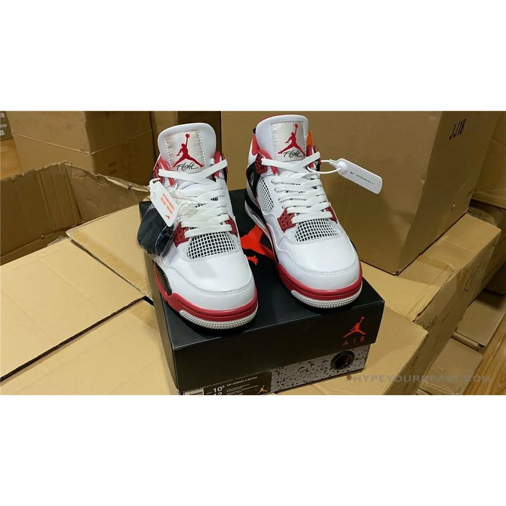 Hypeyourbeast Air Jordan 4 'Fire Red'