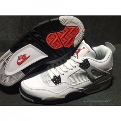 Hypeyourbeast Air Jordan 4 Retro OG 'White Cement'
