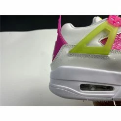 Hypeyourbeast Air Jordan 4 Retro White Lemon Pink