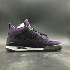 Hypeyourbeast Air Jordan 4 Retro Travis Scott Purple