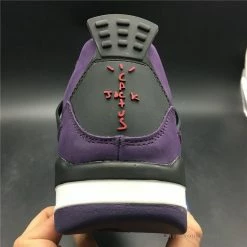 Hypeyourbeast Air Jordan 4 Retro Travis Scott Purple