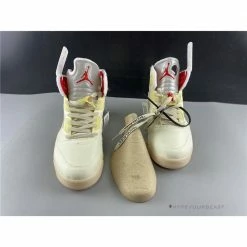 Hypeyourbeast Off White X Air Jordan 5 White