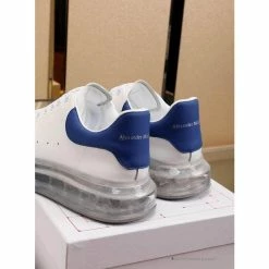 Hypeyourbeast A. Mcqueen Alexander McQueen White / Blue Rubber Sole Air Platform Sneaker