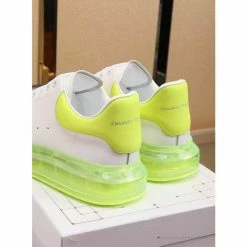Hypeyourbeast A. Mcqueen Alexander McQueen White / Neon Green Sole Sneaker