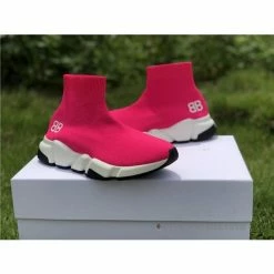 Hypeyourbeast Balenciaga BCG Sock Sneakers Pink