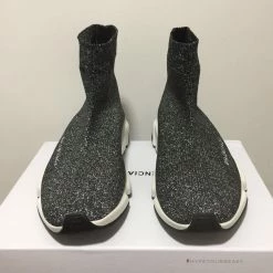 Hypeyourbeast Balenciaga BCG Sock Sneakers Grey White Black