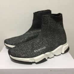 Hypeyourbeast Balenciaga BCG Sock Sneakers Grey White Black