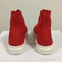 Hypeyourbeast Balenciaga BCG Sock Sneakers Red