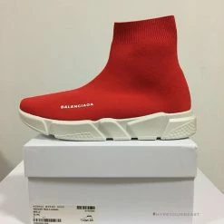 Hypeyourbeast Balenciaga BCG Sock Sneakers Red