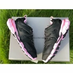 Hypeyourbeast BCG Track Sneakers 3.0 Black / Pink Balenciaga Track
