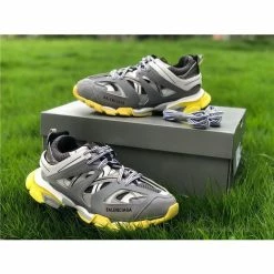 Hypeyourbeast BCG Track Sneakers 3.0 Grey / Yellow