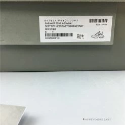 Hypeyourbeast BCG Triple S Grey / Red