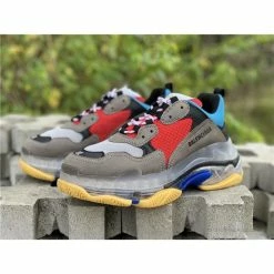 Hypeyourbeast BCG Triple S'Multi-Color' Blue Red Balenciaga Triple S