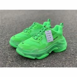 Hypeyourbeast Balenciaga BCG Triple S Neon Green