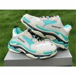 Hypeyourbeast BCG Triple S White Green Balenciaga Triple S