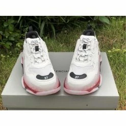 Hypeyourbeast Balenciaga BCG Triple S White / Red