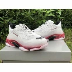 Hypeyourbeast Balenciaga BCG Triple S White / Red