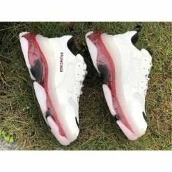 Hypeyourbeast Balenciaga BCG Triple S White / Red