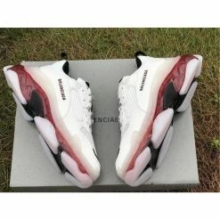 Hypeyourbeast Balenciaga BCG Triple S White / Red