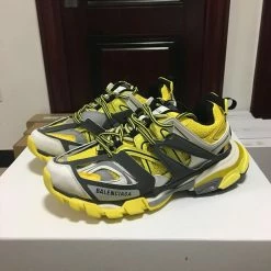 Hypeyourbeast Balenciaga BCG Track Sneakers Yellow Black White