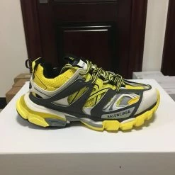 Hypeyourbeast Balenciaga BCG Track Sneakers Yellow Black White