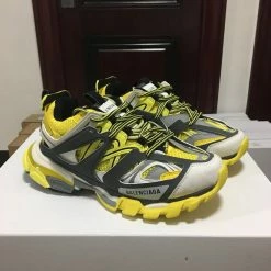 Hypeyourbeast Balenciaga BCG Track Sneakers Yellow Black White
